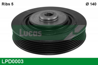 LUCAS ENGINE DRIVE lpd0003 -  Ременный шкив, коленчатый вал